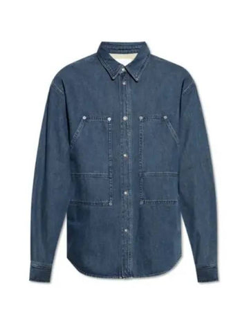 Owenn Denim Shirt Blue - ISABEL MARANT - BALAAN 1