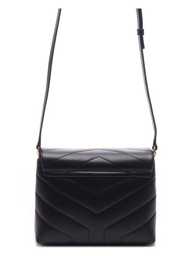 Loulou Toy Matelasse Shoulder Bag Black - SAINT LAURENT - BALAAN 5