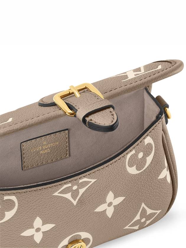 Nano Diane Bicolor Monogram Empreinte Leather Shoulder Bag Beige - LOUIS VUITTON - BALAAN 6