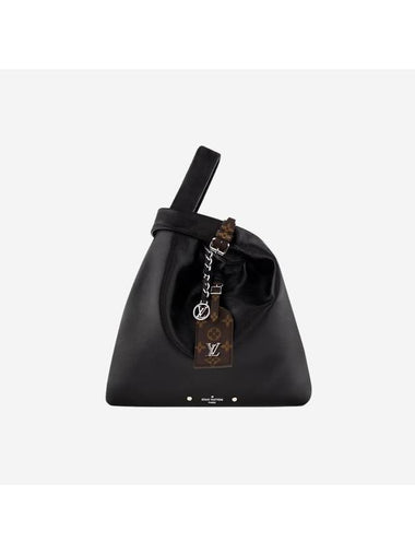 Atlantis MM Shoulder Bag Black - LOUIS VUITTON - BALAAN 1