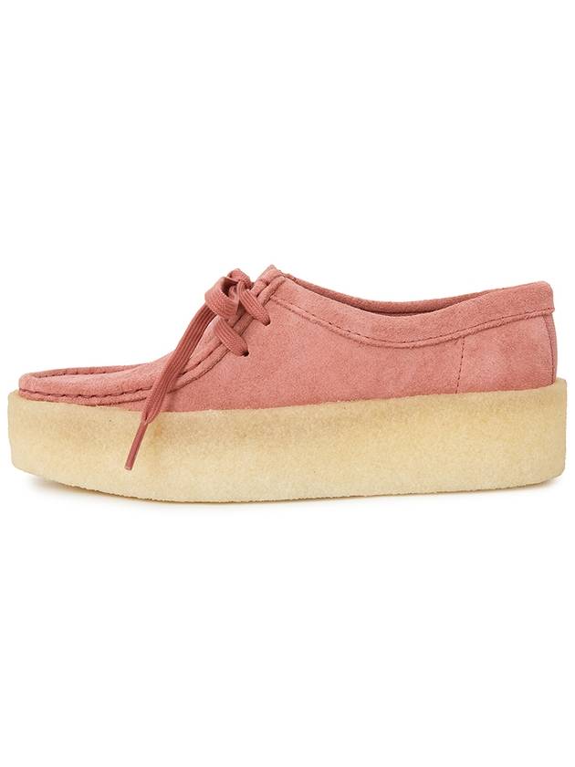 Wallabee Cup Suede Loafers Pink - CLARKS - BALAAN 4