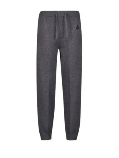 Kira Logo Track Pants Charcoal - ISABEL MARANT - BALAAN 2