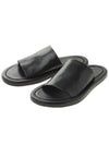 Easy Leather Slippers Black - BALENCIAGA - BALAAN 2