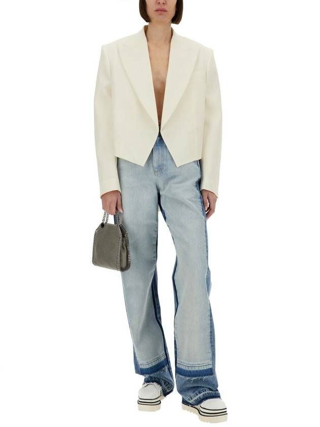 Stella McCartney "Cropped" Blazer - STELLA MCCARTNEY - BALAAN 2