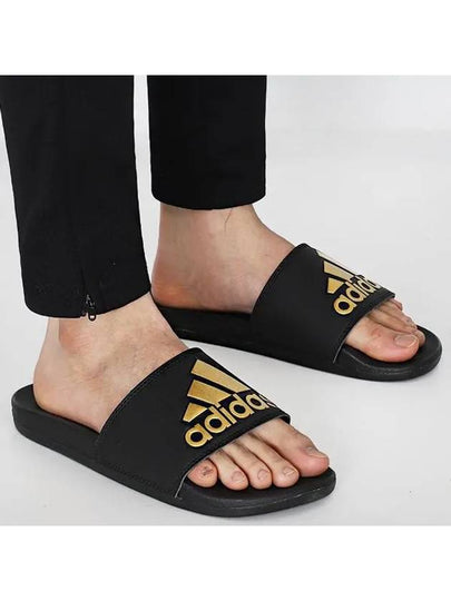 Adilette Comfort Slippers Black - ADIDAS - BALAAN 2