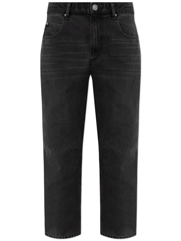 Marant Etoile Jeans Janet, Women's, Black - ISABEL MARANT ETOILE - BALAAN 1