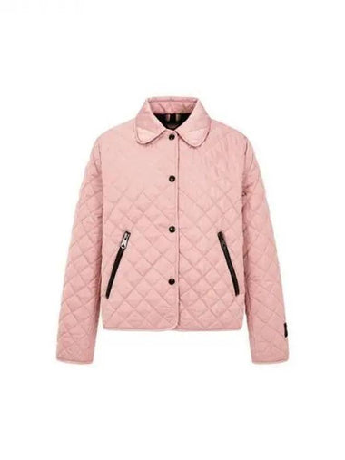 Women s Quilted Snap Button Up Jacket Indian Pink 271772 - PAUL SMITH - BALAAN 1