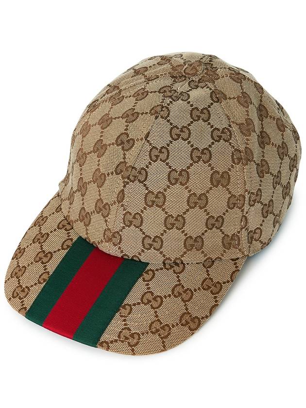 Original GG Base Ball Cap Beige Ebony - GUCCI - BALAAN 2