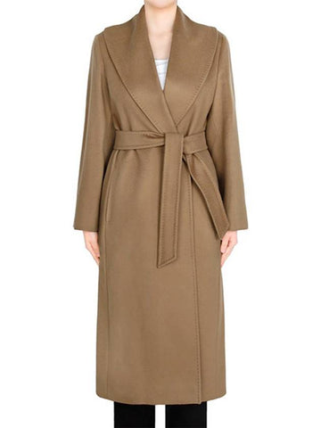 camel Loriana wool coat 26016052 006 00412 - MAX MARA - BALAAN 1