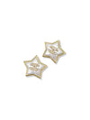 Pearlized star earrings white women ABC401 B15459 NU624 - CHANEL - BALAAN 3