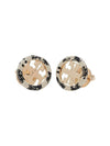 Miller Painted Stud Earrings Ivory - TORY BURCH - BALAAN 6