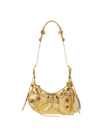 Le Cagole XS Shoulder Bag Gold - BALENCIAGA - BALAAN 1