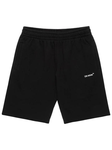 Caravaggio Diag Shorts Black - OFF WHITE - BALAAN 1