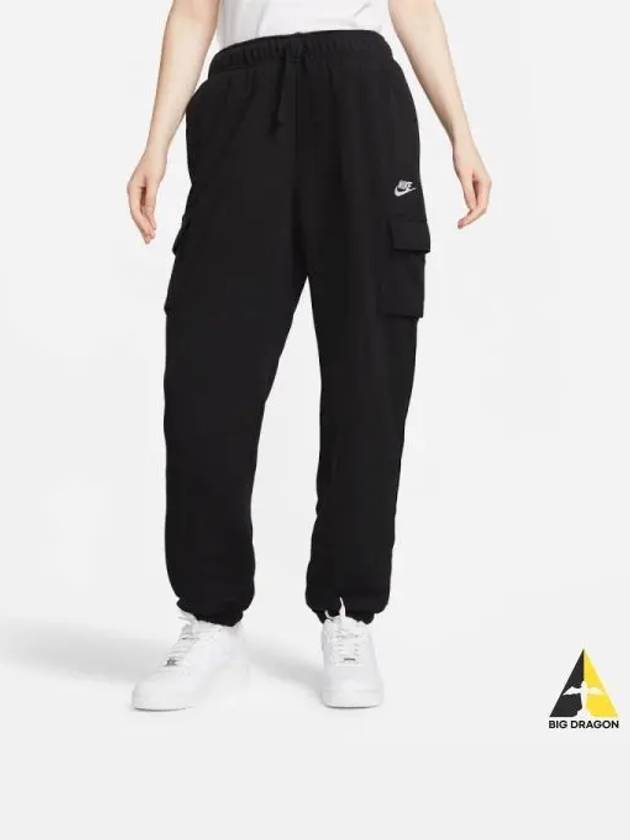 Women s Sportswear Club Fleece Mid Rise Cargo Pants 010 - NIKE - BALAAN 1