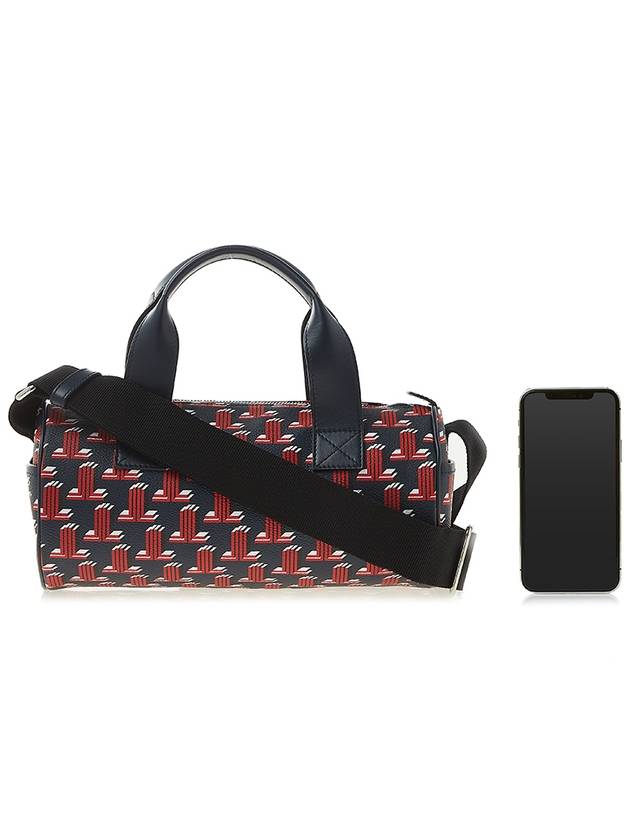 Logo Duffel Bag Navy Red - LANVIN - BALAAN 7