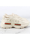 Rhyton strip logo sneakers 6 5 255 - GUCCI - BALAAN 7