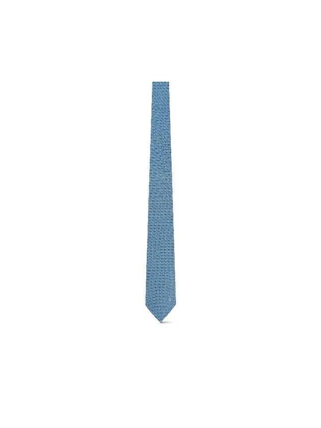 Men's Diamond V Tie Blue - LOUIS VUITTON - BALAAN 1