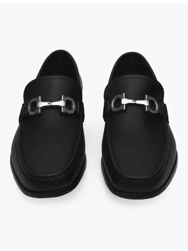 Chris Gancini Reversible Loafers Black - SALVATORE FERRAGAMO - BALAAN 4