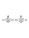 Mini Bas Relief Earrings Silver - VIVIENNE WESTWOOD - BALAAN 1