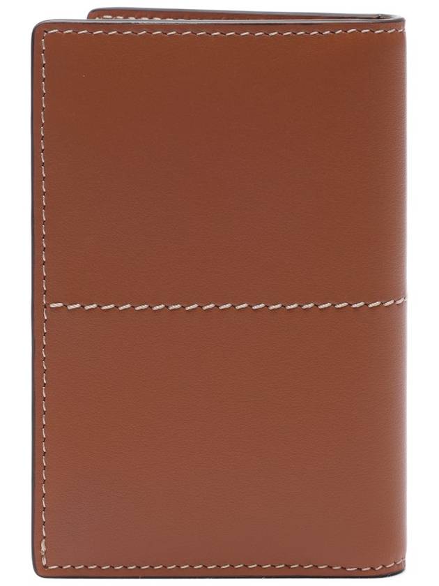 Stitch Card Wallet Brown - TOD'S - BALAAN 5