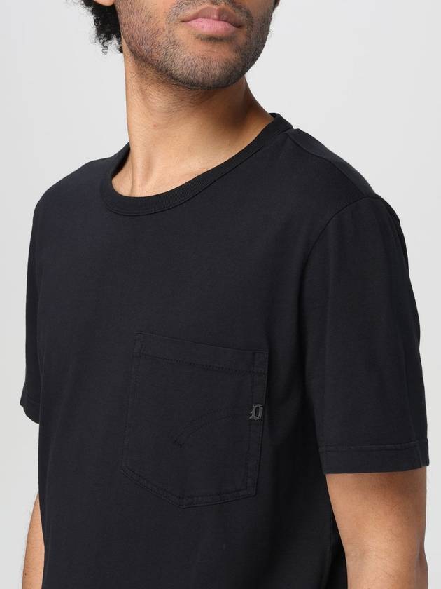 T-shirt basic Dondup in cotone con tasca - DONDUP - BALAAN 3