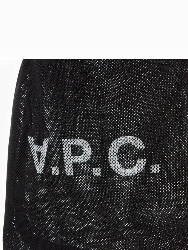 Logo Rebound Mesh Tote Bag Black - A.P.C. - BALAAN 4