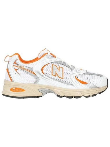 530 Mesh Low Top Sneakers Sun Glow White - NEW BALANCE - BALAAN 1