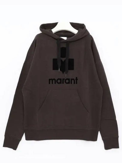 Miley Logo Hoodie Faded Black - ISABEL MARANT - BALAAN 2