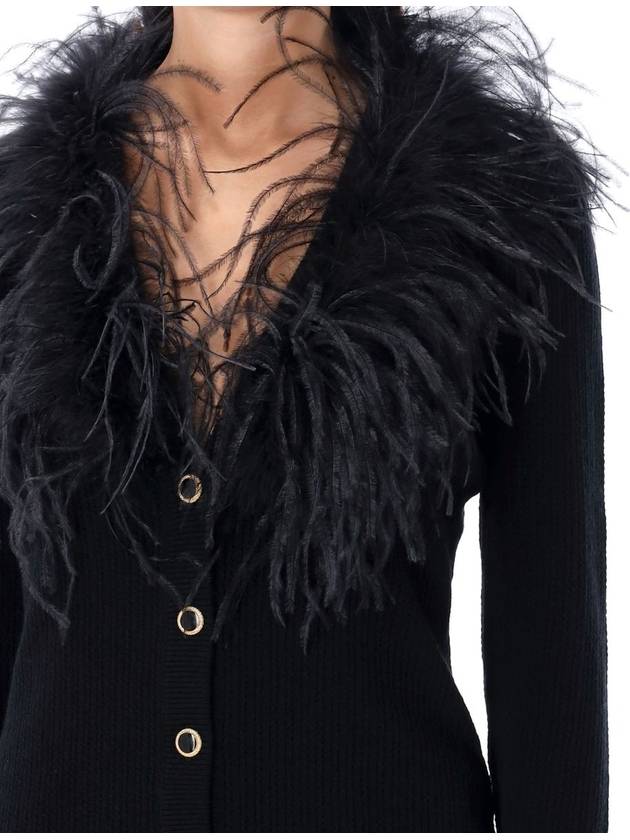 Alessandra Rich Cardigan Feather - ALESSANDRA RICH - BALAAN 3