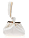 Goji Leather Pouch Bag White - JIL SANDER - BALAAN 4