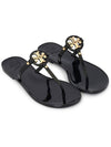 Miller Mini Flat Thong Flip Flop Black - TORY BURCH - BALAAN 4