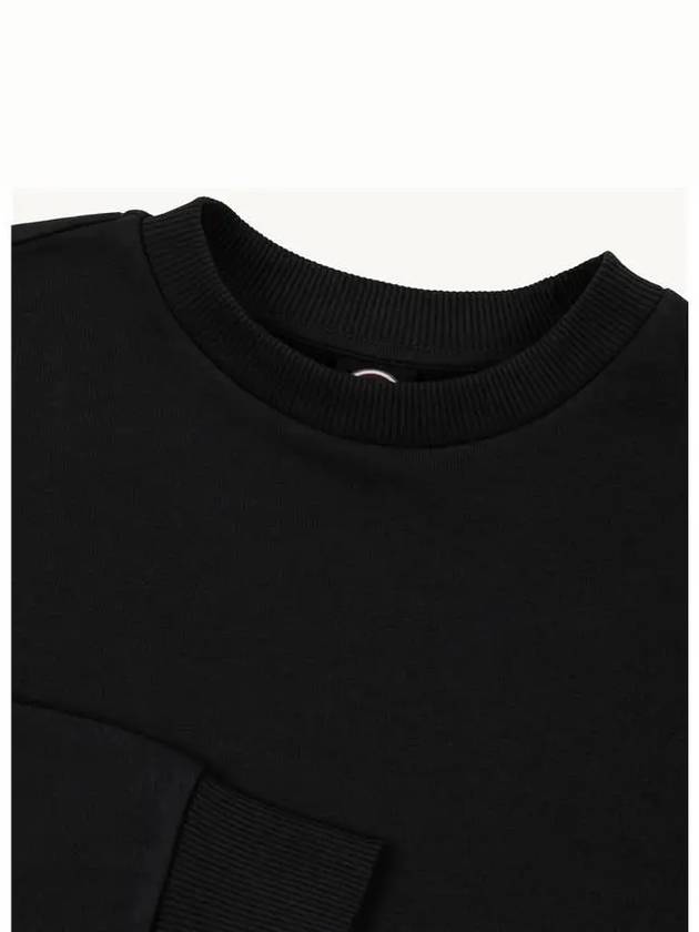 Logo Patch Sweatshirt Black - COLMAR - BALAAN 7