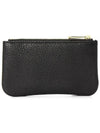 Gancini Leather Coin Key Holder Black - SALVATORE FERRAGAMO - BALAAN 4