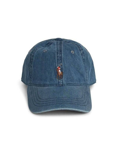 Polo Ralph Lauren Blue Denim Cap - POLO RALPH LAUREN - BALAAN 1