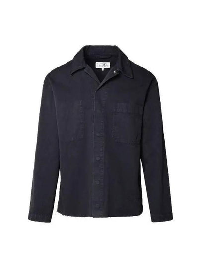 Denim Shirt Jacket Navy - MAISON MARGIELA - BALAAN 2