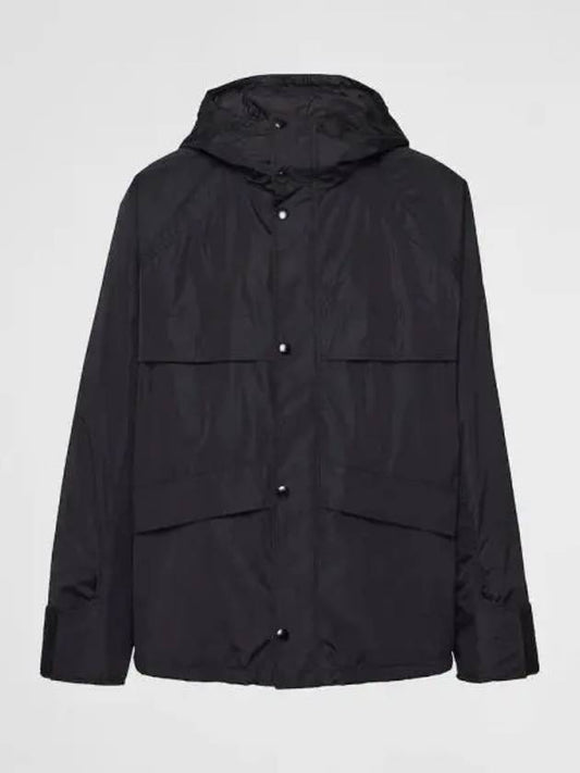 Technical Fabric Jacket Black SGC55714I2F0002 - PRADA - BALAAN 2