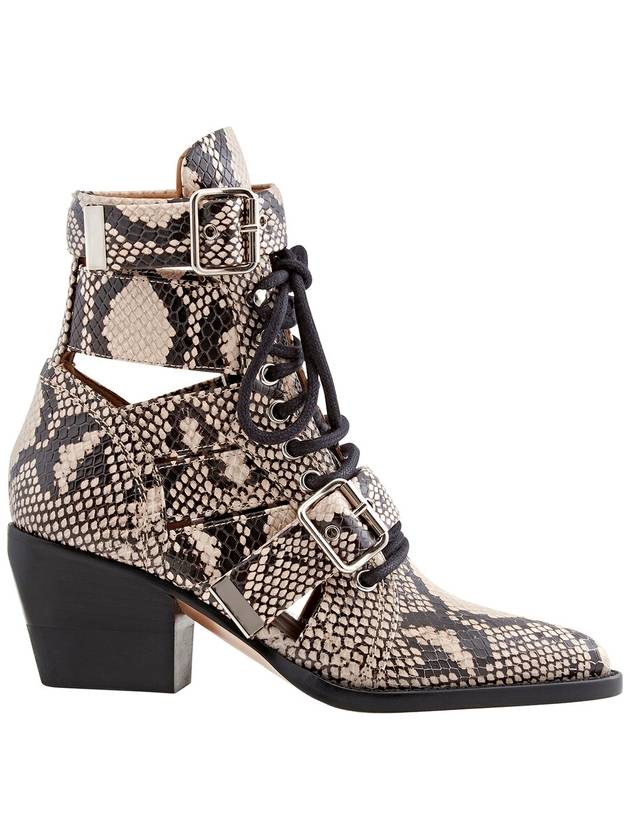 Chloe Ladies Python Boots In Grey, Brand Size 36 (US Size 6) - CHLOE - BALAAN 1