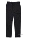 Logo embroidered straight pants black - MONCLER - BALAAN 3