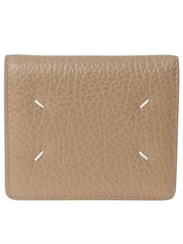 Stitch Leather Compact Half Wallet Biche - MAISON MARGIELA - BALAAN 2