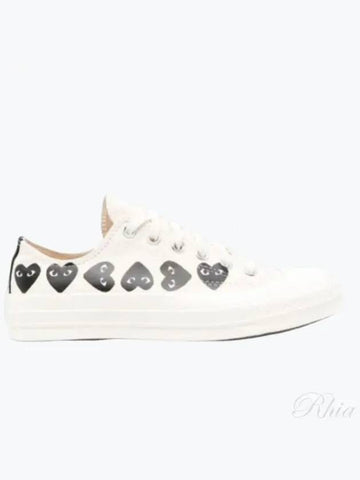 Converse Chuck Taylor Low Top Sneakers P1K126 WHITE - COMME DES GARCONS - BALAAN 1