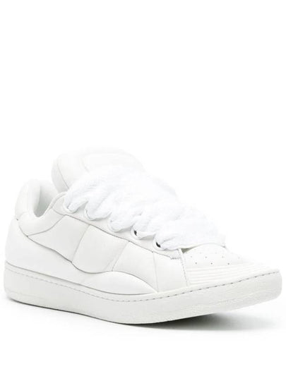 Lanvin Curb Xl Leather Sneakers - LANVIN - BALAAN 2