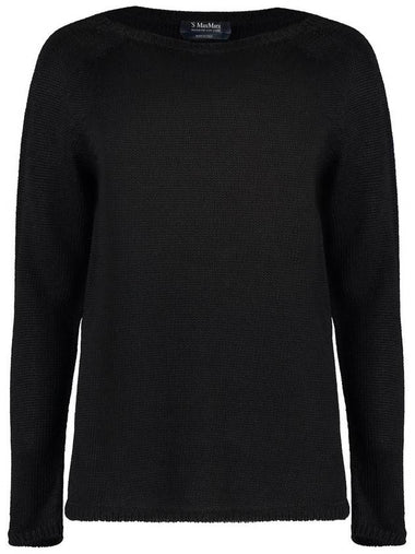 'S Max Mara Giolino Crew-Neck Linen Sweater - S MAX MARA - BALAAN 1