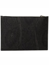 Paisley Clutch Bag Black - ETRO - BALAAN 3