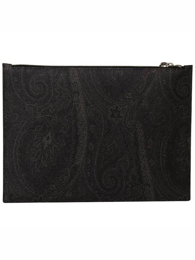 Paisley Clutch Bag Black - ETRO - BALAAN 3