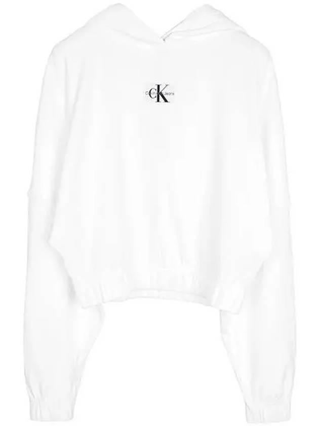 Monologo Hoodie White - CALVIN KLEIN - BALAAN 2