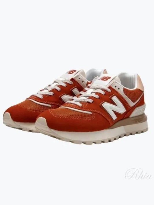 574 Legacy Low Top Sneakers Orange - NEW BALANCE - BALAAN 2