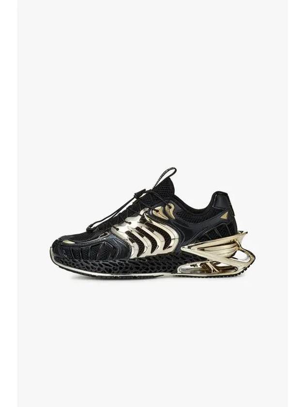 Men s The Thunder Stroke Sneakers Gold - PHILIPP PLEIN - BALAAN 1