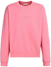 Mini Logo Organic Cotton Sweatshirt Pink - MARNI - BALAAN 2