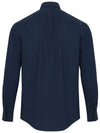 Men's Long Sleeve Shirt Navy SW21ESH01NV - SOLEW - BALAAN 3