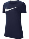 Women's Dri-Fit Park 20 Short Sleeve T-Shirt Navy - NIKE - BALAAN 5